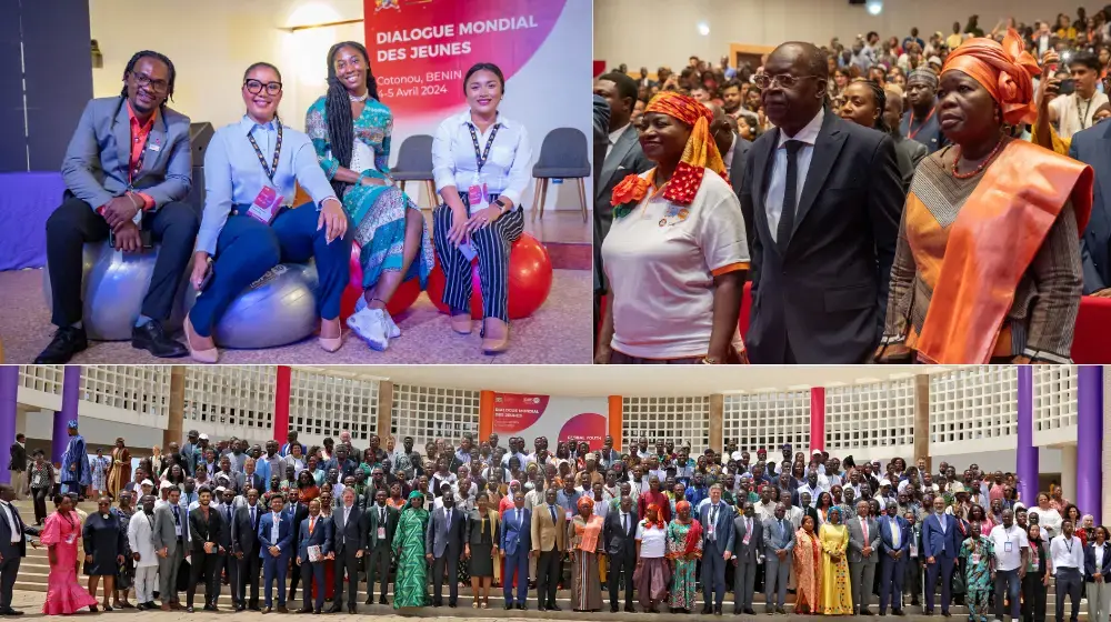 Le cœur de Cotonou a vécu au rythme cadencé de plusieurs centaines de  jeunes en attendant le Sommet du Futur